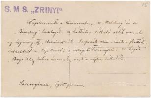 1915 Saccorgiana, SMS Habsburg és SMS Babenberg Osztrák-Magyar Haditengerészet Habsburg-osztályú pre...