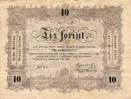 1848 10Ft több nyomdahibával  T:II+