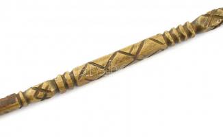 Antik csigatészta-készítő. Réz, díszített