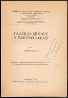 Kovács Máté: Fazekas Mihály a rokokó költő. A szerző, Kovács Máté (1906-1972) könyvtáros, művelődésp...