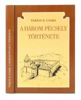 Veress D. Csaba: A három Pécsely története. A község története a magyar honfoglalástól napjainkig. Veszprém Megyei Levéltár kiadványa 9. Veszprém, 1992, Veszprém Megyei Levéltár. Kiadói kartonált papírkötés. Megjelent 2000 példányban.  A szerző, Veress D. Csaba (1933-2014) történész, helytörténész által dedikált.