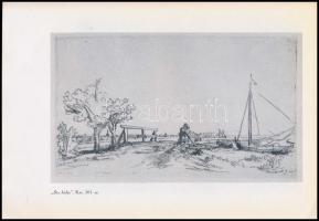 1965 Gerszi Teréz: Rembrandt rézkarcai és rajzai. Kiállítási katalógus. Bp., 1965, Szépművészeti Múz...