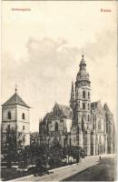 Kassa, Kosice; székesegyház / cathedral + K. und k. Spitalszug Nr. 9.