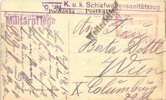 Przemysl, Wybrzeze / Am Strand / beach + "K.u.k. Schlafwagensanitätszug Nr. 5."