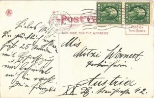 1913 Chicago (Illinois), Halsted Street Lift Bridge (fa)