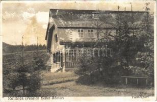1941 Kolibica, Colibita; Pension Seiler-Römer / penzió / hotel. Foto-Sport photo (fl)