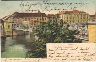 1907 Lugos, Lugoj; Vashíd. Nemes Kálmán kiadása / bridge (EK)