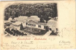 1898 Herkulesfürdő, Herkulesbad, Baile Herculane; Kurhaus / fürdő. Schwerdtner & Busse / spa, bath (EK)