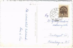 1942 Zilah, Zalau; Ortodox templom, Osváth, Stefan Szekér üzlete / Orthodox church, shops. Foto Elit...