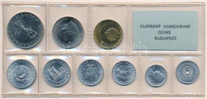 1978. 2f-10Ft (9xklf) érmés forgalmi sor fóliatokban T:1
Adamo FO11