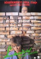 1987 A Laura c. film plakátja. Hajtva 60x90 cm