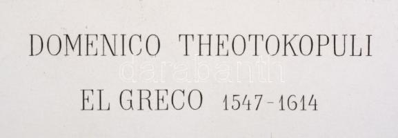 Domenico Theotokopuli. El Greco 1547-1614): Szent András, Nemes Marcell műgyűjteményéből (Collection...