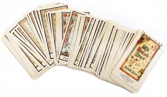1997 Maggie Kneen: Old English Tarot. Stamford, U.S. Games, eredeti dobozában, leírással, jó állapot...