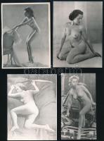 12 db meztelen hölgyeket ábrázoló szex fotó 9x12 cm