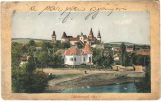 1913 Vajdahunyad, Hunedoara; vár. Licker Viktor kiadása / castle (Rb)