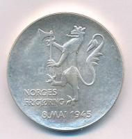 Norvégia 1980. 200K Ag "V. Olaf / A felszabadulás 35-ik évfordulója" T:1-,2
Norway 1980. ...