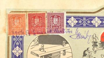 1914-29, 2 db okmány:  M. Kir- Állmavasutak fényképes igazolvány, 1914 + Budapesti Sokszorosító Ipar...