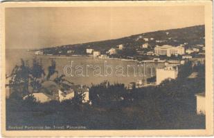 1912 Portoroz, Portorose (Piran, Pirano); Panorama / general view. Gisela Trostler (EK)