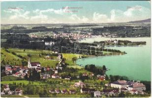 Altmünster, Salzkammergut, Gmunden, Ebenzweier / general view, castle