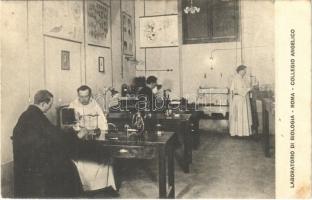 Roma, Rome; Laboratorio di Biologia, Collegio Angelico / laboratory, interior (EK)