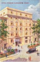 Roma, Rome; Hotel Pension Alexandra (EK)