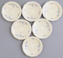 Rosenthal porcelán mokkás készlet 6 személyes. Matricás, jelzett, több kisebb sérüléssel