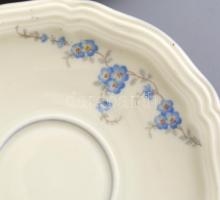 Rosenthal porcelán mokkás készlet 6 személyes. Matricás, jelzett, több kisebb sérüléssel