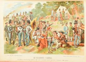 Gracza György: Az 1848-49-iki magyar szabadságharc története. I-V. kötet. Bp.,(1894-1898),Lampel R. ...