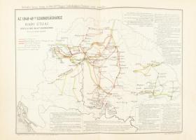 Gracza György: Az 1848-49-iki magyar szabadságharc története. I-V. kötet. Bp.,(1894-1898),Lampel R. ...