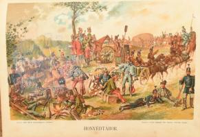 Gracza György: Az 1848-49-iki magyar szabadságharc története. I-V. kötet. Bp.,(1894-1898),Lampel R. ...