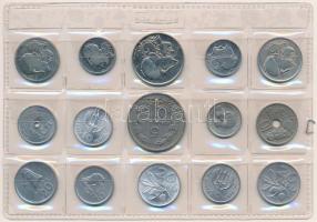 Görögország 1912-1976. 15db-os érmetétel berakólapban T:1--2- Greece 1912-1976. 15pcs coin lot in holder sheet C:AU-VF