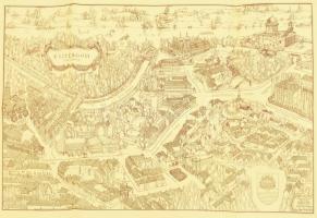 Zolnay László: A középkori Esztergom. Bp., 1983, Gondolat. Kiadói egészvászon-kötésben, kiadói papír...