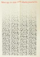 cca 1980-85 össz. 3 db kis méretű, neves képzőművészek által tervezett poszter a Mozgó Világ c. foly...