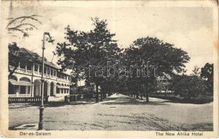 1928 Dar es-Salaam, Daressalam (Deutsch-Ost-Afrika); The New Afrika Hotel, German East Africa, colony (fl)