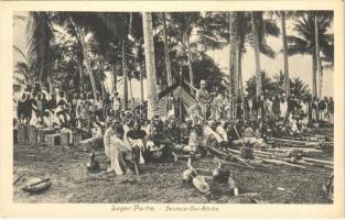 Dar es-Salaam, Daressalam (Deutsch-Ost-Afrika); Lager-Partie / German East Africa, colony, camp