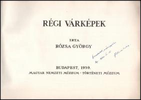Rózsa György: Régi várképek. A Magyar Nemzeti Múzeum történeti emlékei. Bp.,1959, Magyar Nemzeti Múz...