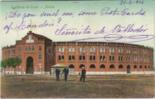 1904 Madrid, Plaza de Toros / bullring