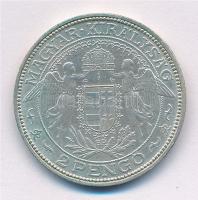 1937. 2P Ag "Madonna" T:2 kis patina 
Adamo P7