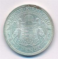 1938. 2P Ag "Madonna" T:2 kis patina 
Adamo P7