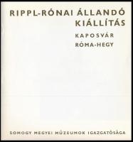 Rippl-Rónai állandó kiállítás. Kaposvár. Róma-hegy. Kaposvár, é.n., Somogy-megyei Nyomdaipari Vállal...