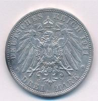 Német Államok / Poroszország 1911A 3M Ag "II. Vilmos" T:2 kis patina
German States / Prus...