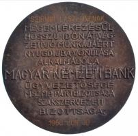 1960. "Magyar Nemzeti Bank / Szirmai Lászlónénak Megemlékezésül hosszú időn át végzett jó munká...