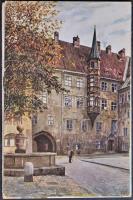 ~800 db régi Németország, érdekes vegyes anyag dobozban / ~800 old Germany, interesting material hou...