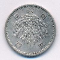 Japán 1959. 100Y Ag T:2 Japan 1959. 100 Yen Ag C:XF Krause Y#78