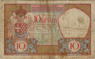Jugoszlávia 1926 10D T:II R!!