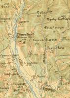 cca 1920-1930 M. Kir. Állami Térképészet 2 db Erdélyt ábrázoló térképe: Szatmárnémeti és Máramarossz...