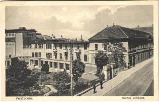 1928 Veszprém, Korona szálloda (EK)