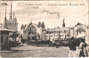 1906 Bucharest, Bukarest, Bucuresti, Bucuresci; Expositie Generala Romana 1906. Pavilionul Austriei / Romanian General Exhibition, Austrian pavilion (EK)