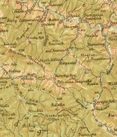 cca 1920-1930 M. Kir. Állami Térképészet 2 db Kárpátalját ábrázoló térképe: Ungvár és Munkács,  1: 2...