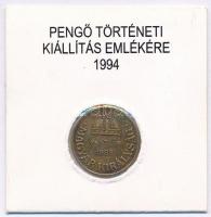 1938. 1f Br "OTP Bank XV. kerületi Fiók / Pengő Történeti Kiállítás emlékére 1994" papírta...